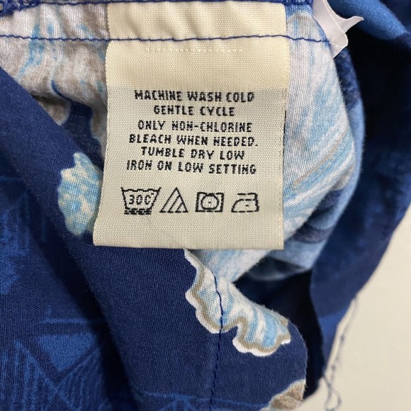 Cooke Street Honolulu Mens Shirt Size XL Cotton Floral Hawaiian Short Sleeve - Picture 8 of 8